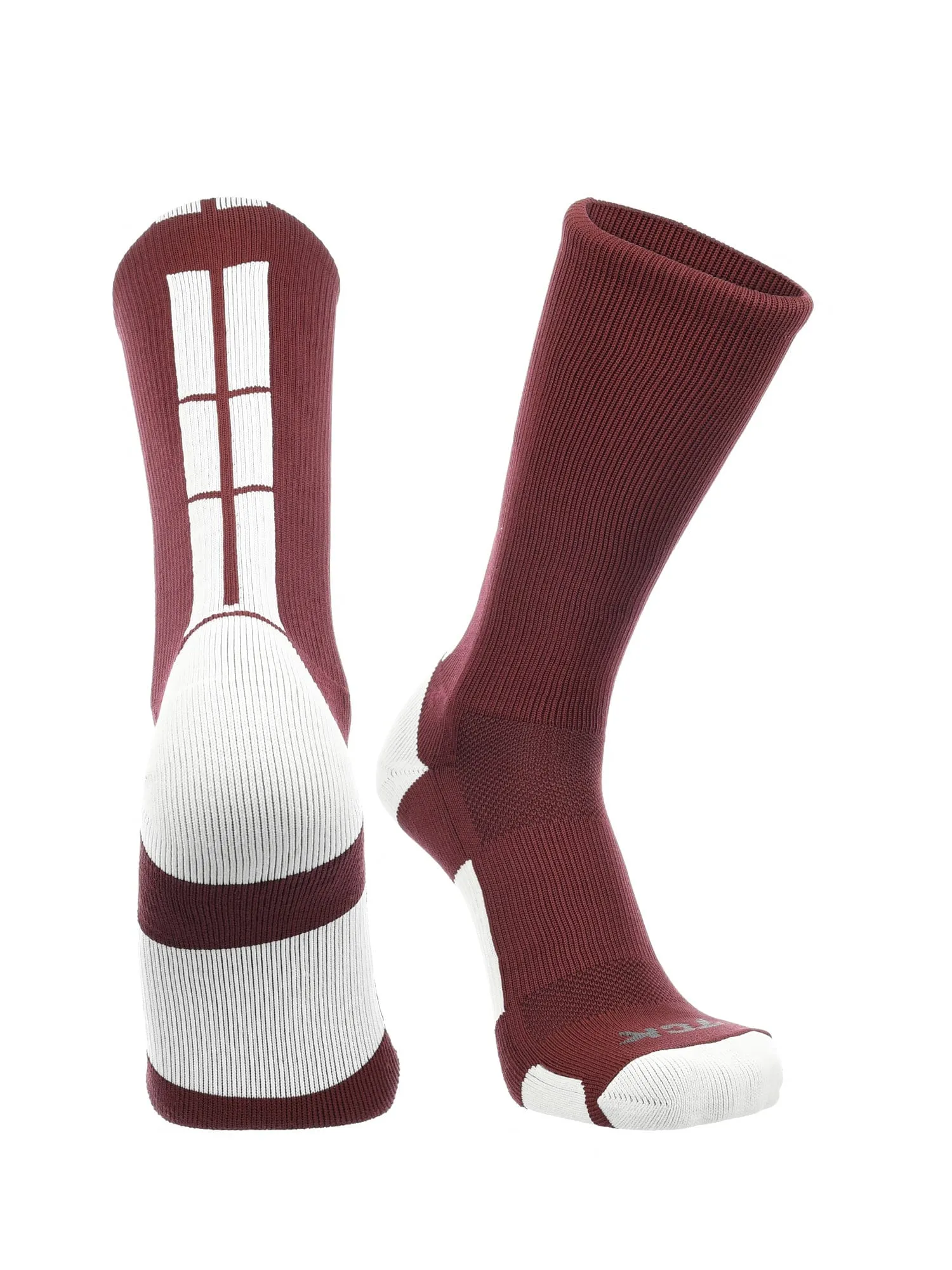 Baseline 3.0 Athletic Crew Socks Youth Sizes Team Colors