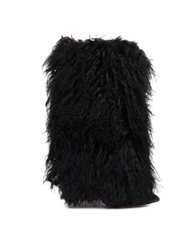 Black Fur Boots