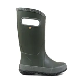 BOGS RAINBOOT DARK GREEN - KIDS