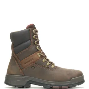 Cabor 8 Inch Composite-Toe Waterproof Work Boot Dark Brown