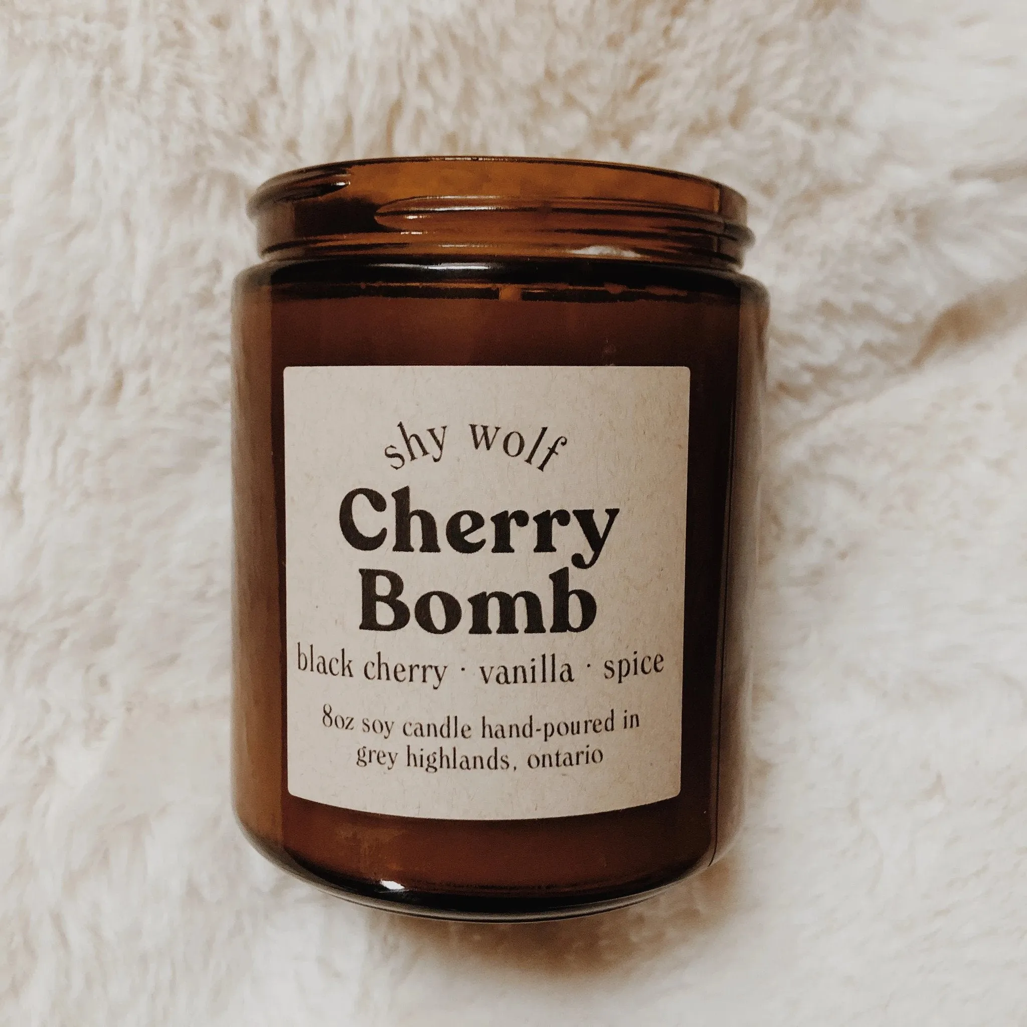 Cherry Bomb Soy Wax Candle