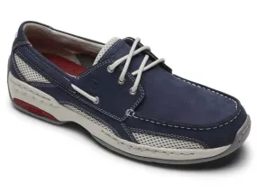 Dunham Captain - Men's Boat Shoe Navy Nubuck (CI0145NAVY)