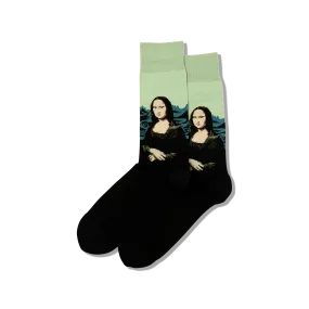 HOTSOX Men's Da Vinci's Mona Lisa Socks