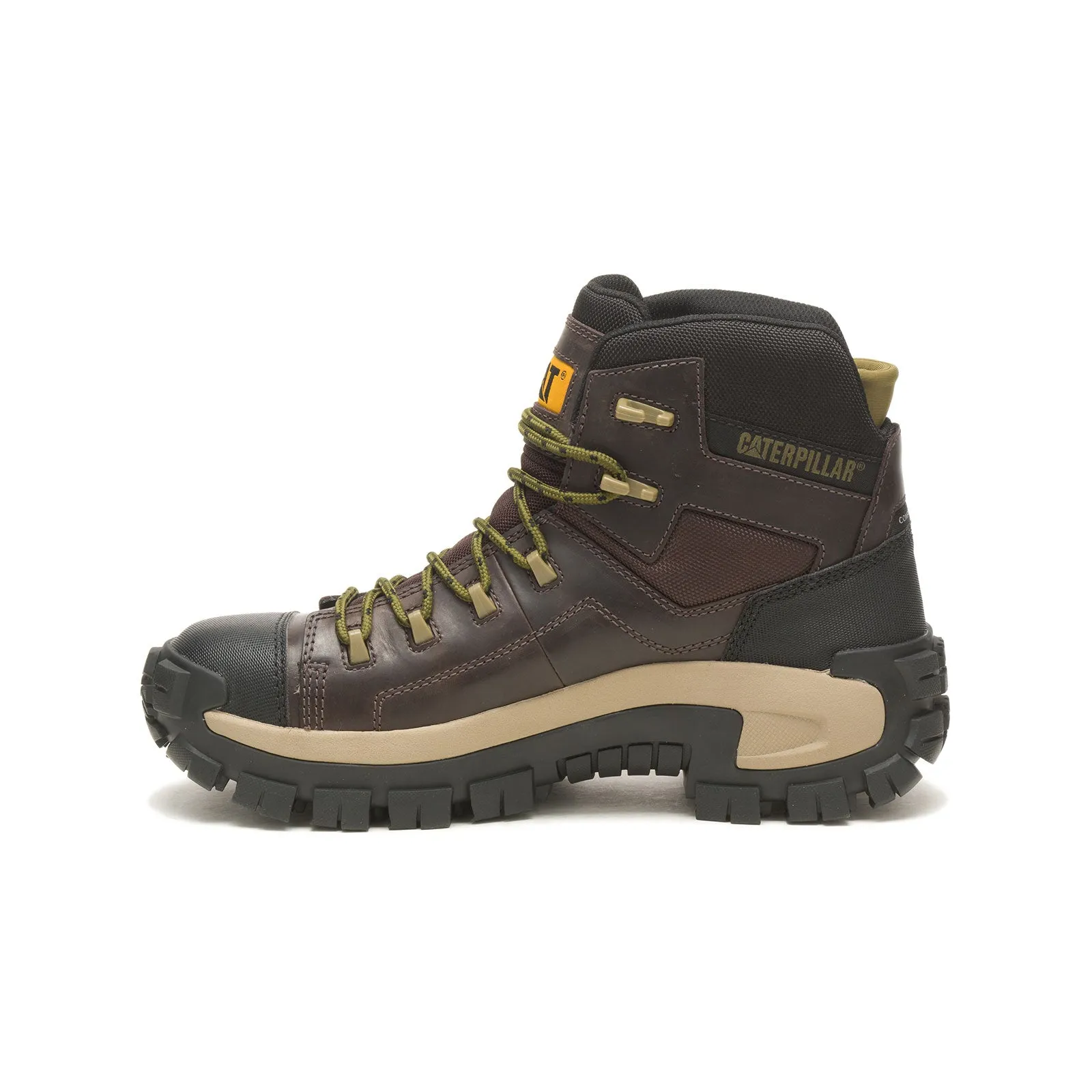 Invader Composite-Toe Waterproof Hiker Work Boot Brown