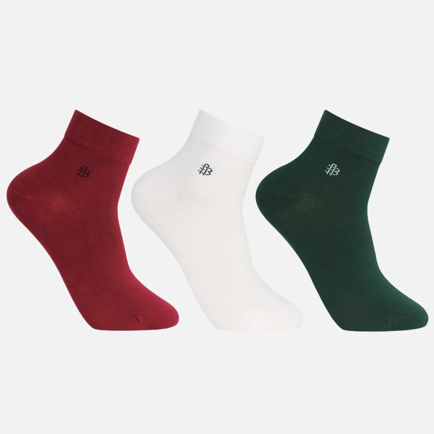 Men's Bamboo Ankle Socks | Assorted - Pack of 3