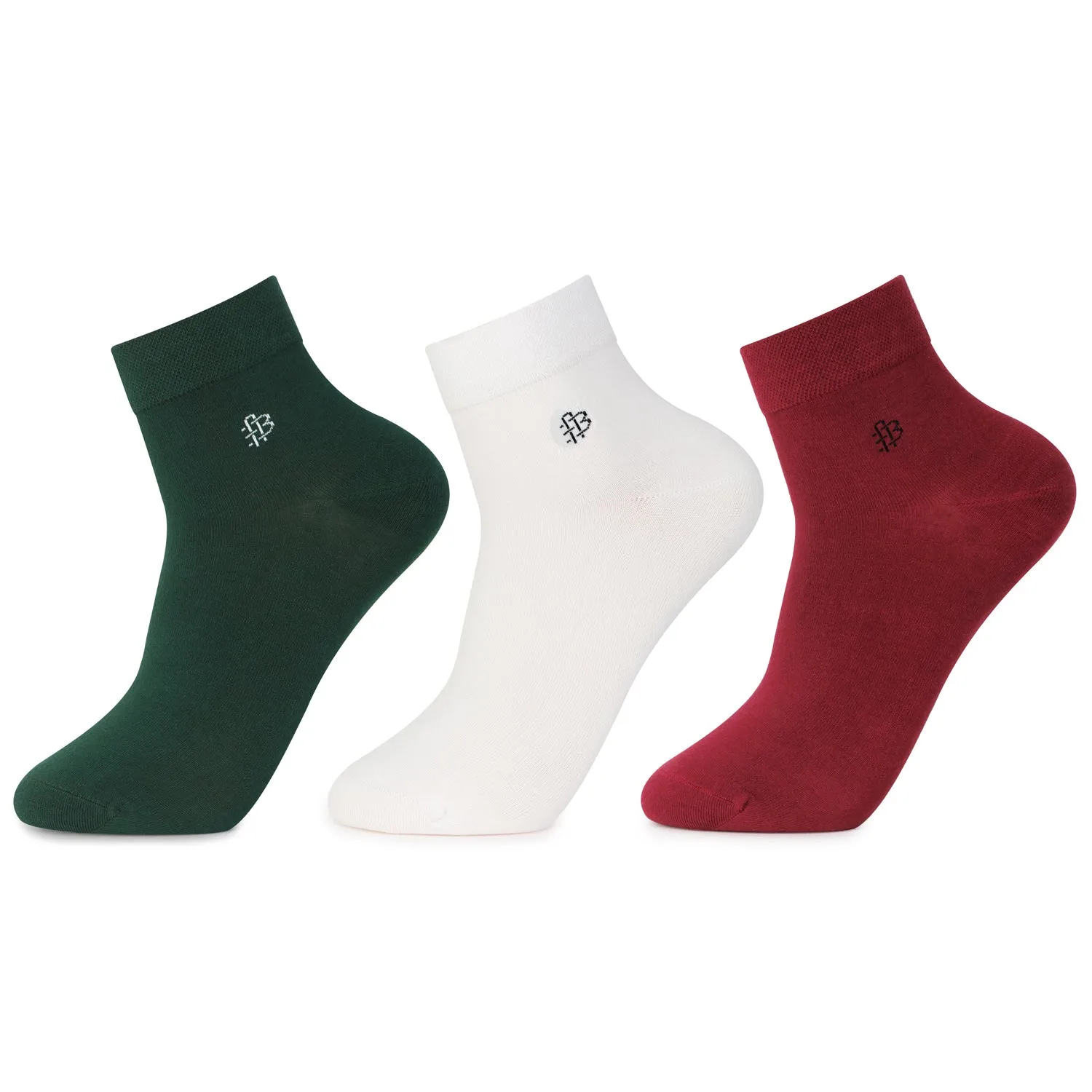 Men's Bamboo Ankle Socks | Assorted - Pack of 3